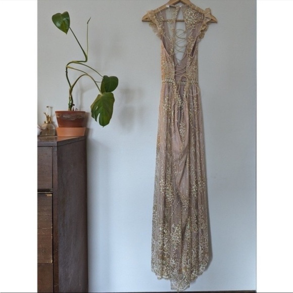 Hello Molly Gold on the Ceiling Sparkle Dress - Picture 11 of 11